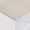 Fehér és betonszürke bárasztal 60 x 60 x 110 cm