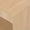 Tölgyfa színű bárasztal polccal 110 x 50 x 103 cm