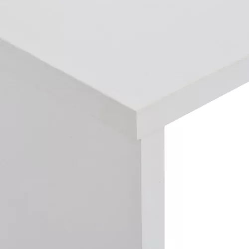 Fehér bárasztal 2 asztallappal 130 x 40 x 120 cm