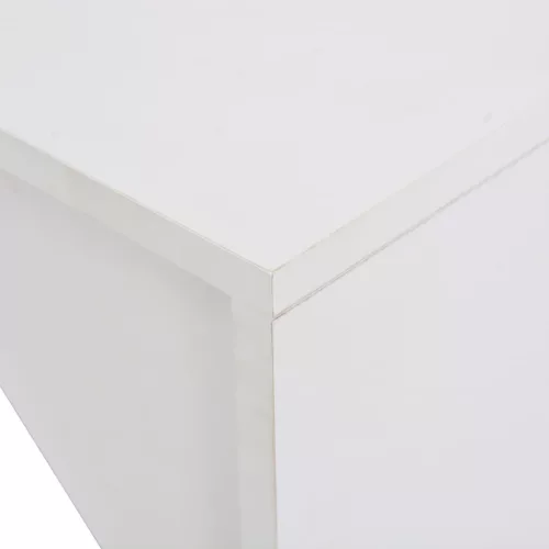 Fehér bárasztal szekrénnyel 115 x 59 x 200 cm