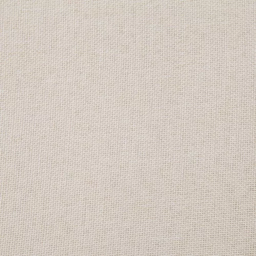 Krémszínű poliészter pad tárolórekesszel 116 cm