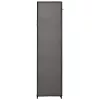 2 db szürke összecsukható szövet ruhásszekrény 110x45x175 cm