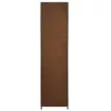 Barna ruhásszekrény 4 tárolórekesszel 175 x 45 x 170 cm