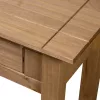 Tömör fenyőfa panama konzolasztal 110 x 40 x 72 cm