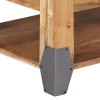 Tömör akácfa dohányzóasztal 110 x 52 x 45 cm