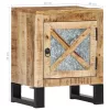 Tömör mangófa éjjeliszekrény 40 x 30 x 50 cm