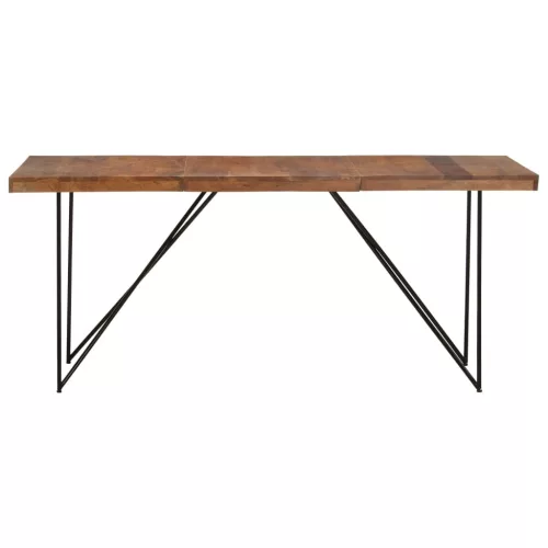 Tömör akácfa étkezőasztal 180 x 90 x 76 cm