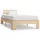 Tömör fenyőfa ágykeret 100 x 200 cm