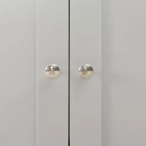 Szürke komód 79 x 35 x 81 cm
