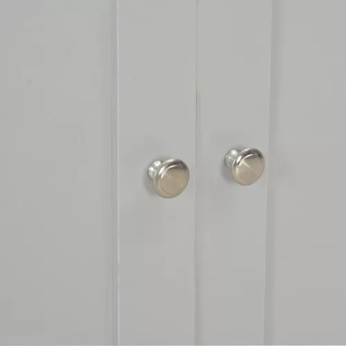Szürke komód 112 x 35 x 81 cm