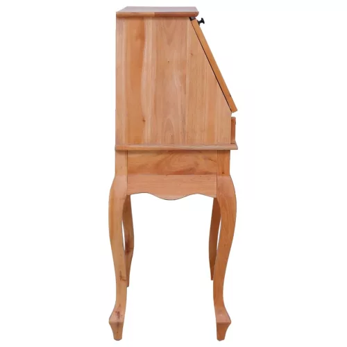 Tömör mahagóni titkári íróasztal 78 x 42 x 103 cm