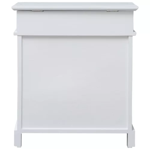 Fehér császárfa cipőszekrény 50 x 28 x 58 cm
