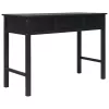 Fekete fa tálalóasztal 110 x 45 x 76 cm