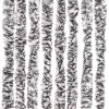 Barna és bézs zsenília rovarfüggöny 100 x 220 cm