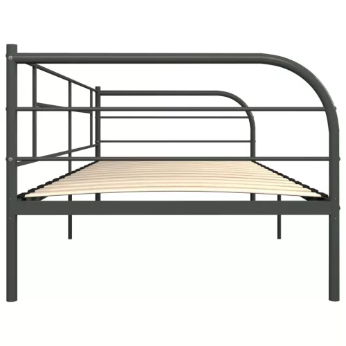 Szürke fém kanapéágy-keret 90 x 200 cm