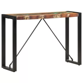   Tömör újrahasznosított fa tálalóasztal 110 x 35 x 76 cm