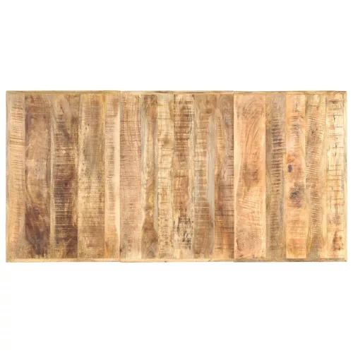 Tömör nyers mangófa étkezőasztal 180 x 90 x 76 cm