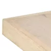 Tömör fehérített mangófa étkezőasztal 180 x 90 x 76 cm