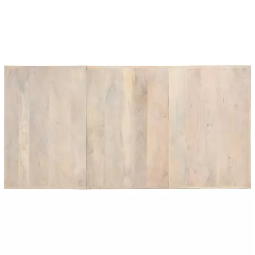 Tömör fehérített mangófa étkezőasztal 180 x 90 x 76 cm