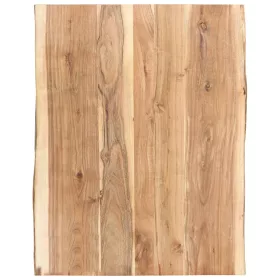 Tömör akácfa asztallap 80 x (50-60) x 3,8 cm