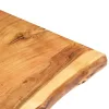 Tömör akácfa asztallap 100 x (50-60) x 2,5 cm