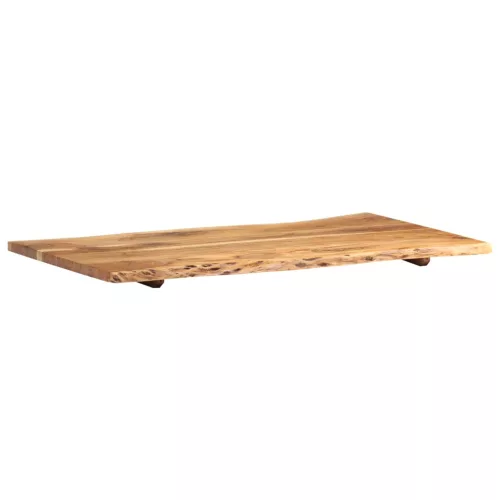 Tömör akácfa asztallap 100 x (50-60) x 2,5 cm
