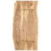 Tömör akácfa asztallap 118 x (50-60) x 2,5 cm