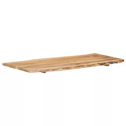Tömör akácfa asztallap 118 x (50-60) x 2,5 cm