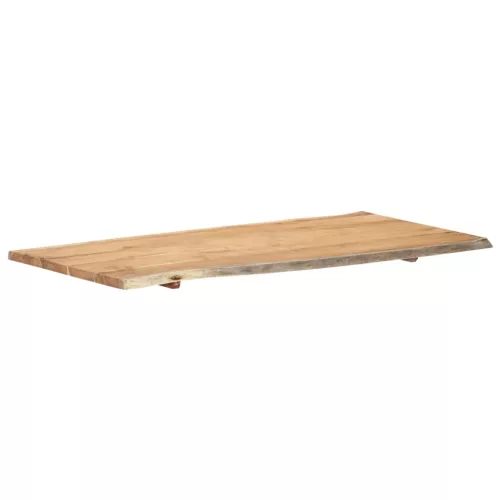Tömör akácfa asztallap 118 x (50-60) x 2,5 cm
