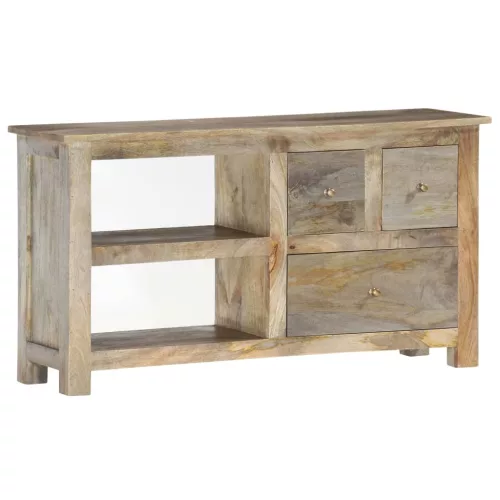 Tömör mangófa TV-szekrény 100 x 30 x 55 cm