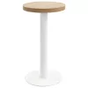 Világosbarna MDF bisztróasztal 40 cm