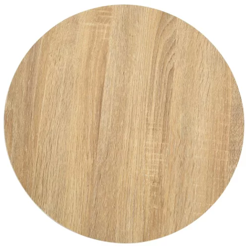 Világosbarna MDF bisztróasztal 40 cm