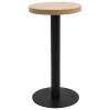 Világosbarna MDF bisztróasztal 40 cm