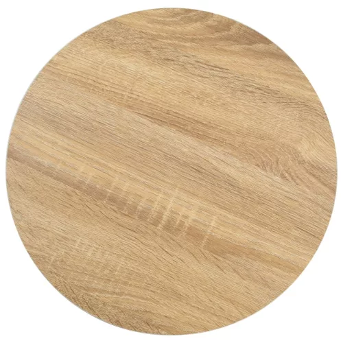 Világosbarna MDF bisztróasztal 40 cm