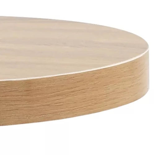 Világosbarna MDF bisztróasztal 40 cm