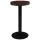 Sötétbarna MDF bisztróasztal 40 cm