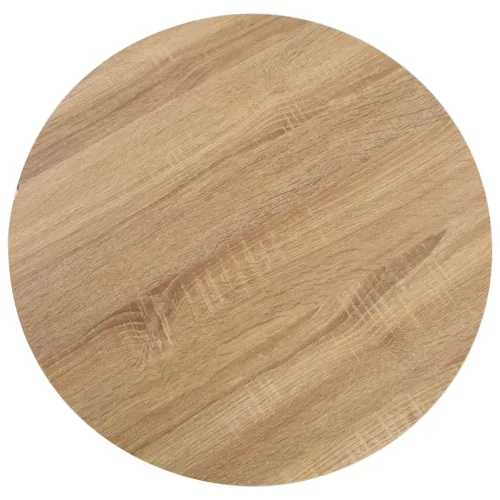 Világosbarna MDF bisztróasztal 50 cm