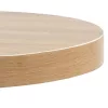 Világosbarna MDF bisztróasztal 50 cm