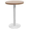 Világosbarna MDF bisztróasztal 60 cm