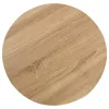 Világosbarna MDF bisztróasztal 60 cm