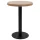 Világosbarna MDF bisztróasztal 60 cm