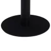 Sötétbarna MDF bisztróasztal 60 cm