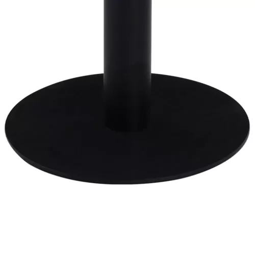 Sötétbarna MDF bisztróasztal 60 cm
