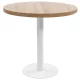 Világosbarna MDF bisztróasztal 80 cm