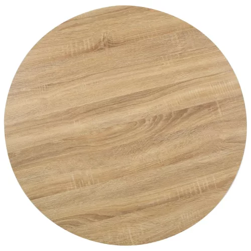 Világosbarna MDF bisztróasztal 80 cm