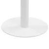 Világosbarna MDF bisztróasztal 80 cm