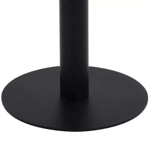 Sötétbarna MDF bisztróasztal 50 x 50 cm