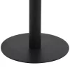 Sötétbarna MDF bisztróasztal 60 x 60 cm
