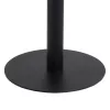 Világosbarna MDF bisztróasztal 80 x 80 cm