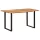 Tömör akácfa étkezőasztal 140 x 70 x 76 cm